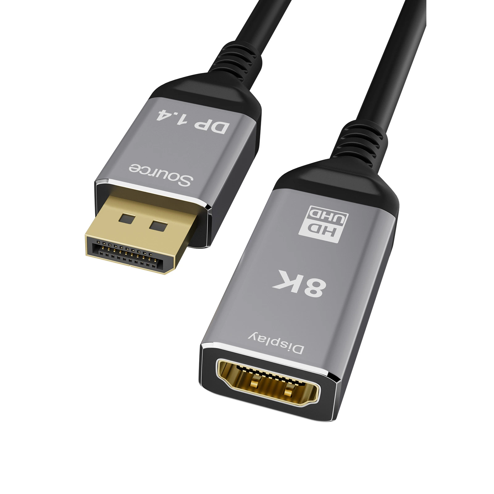 Venda por grosso de fábrica 8K para conversor HDMI2.1 Dp1.4 HD