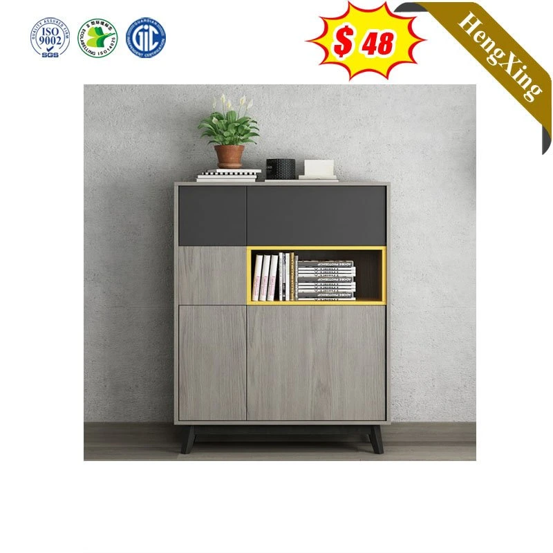 Modern Wood Bookcase Flat File Cabinet Office Furniture Storage Cabinet Living Room Cabinets