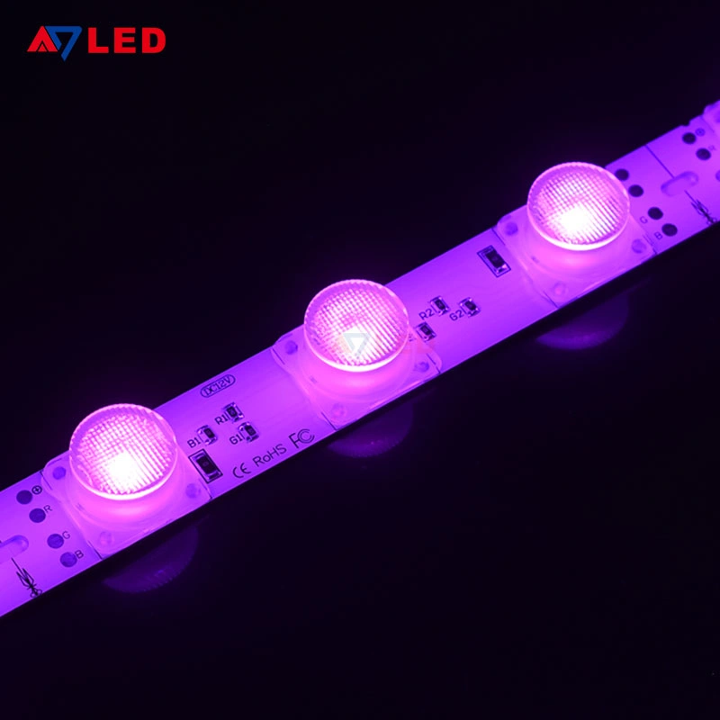 Non-Waterproof IP20 18LEDs/M 21.6W SMD3030 Colorful RGB Side Emitting Bar