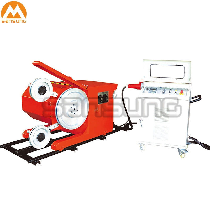 45kw/60HP Diamond Wire Saw Cutting Machine for Granite and Marble Stone Quarry Mining
