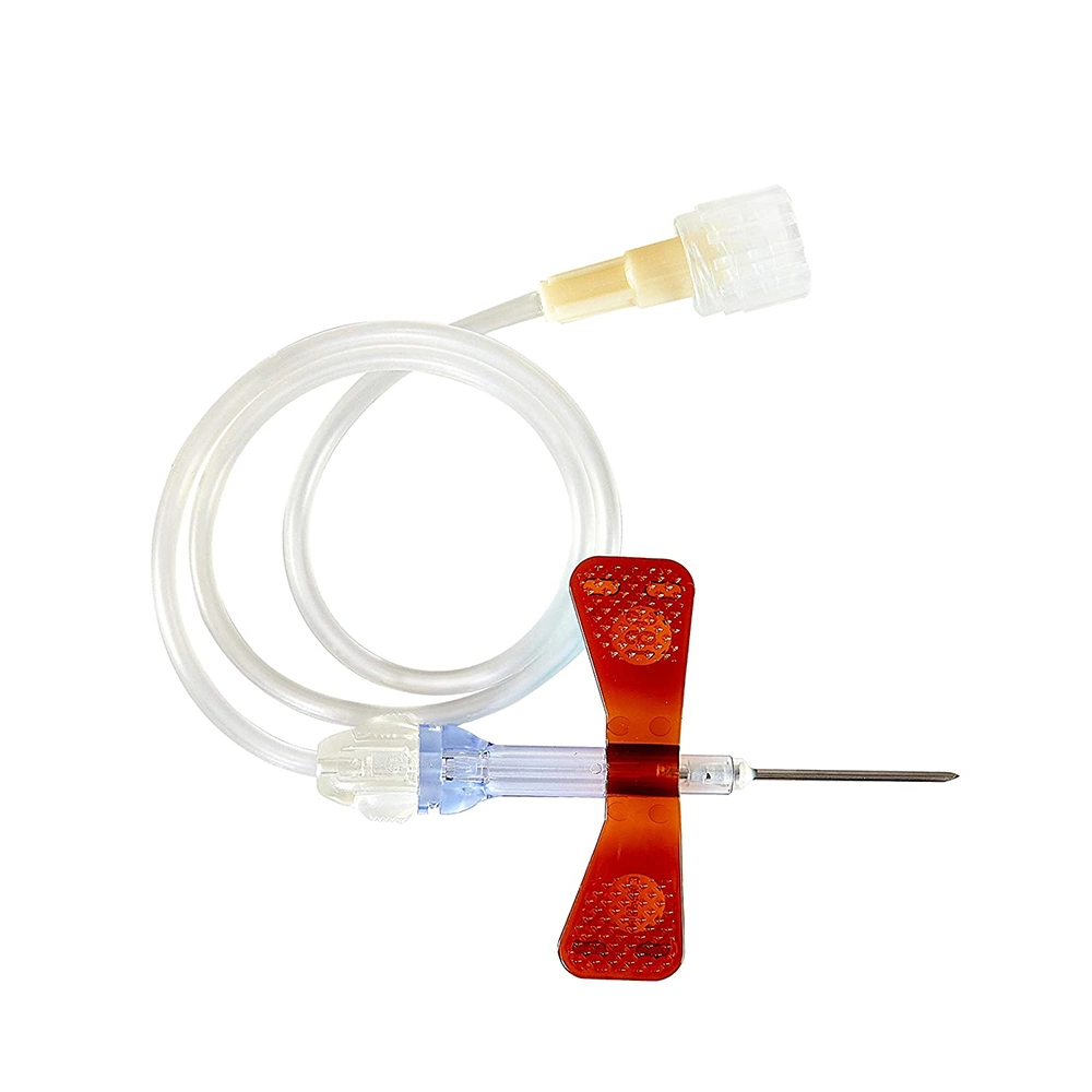 Disposable Medical Use 20g 21g 22g 23G 24G 27g Blood Collection Winged Needle Scalp Vein Set