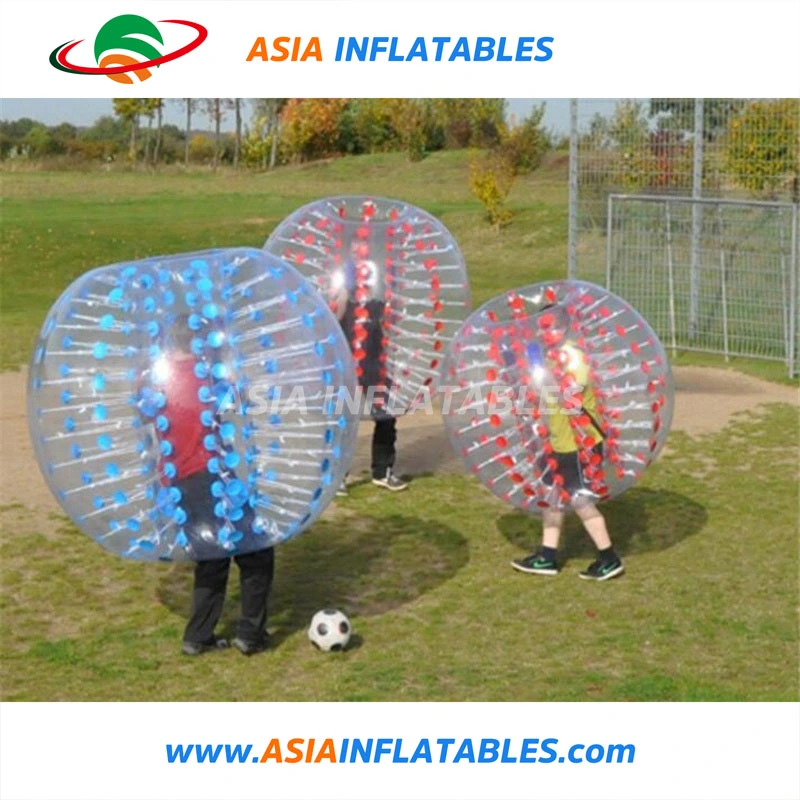 Bulle de bouclier gonflable ballon de soccer, bouclier humain pour les adultes à billes