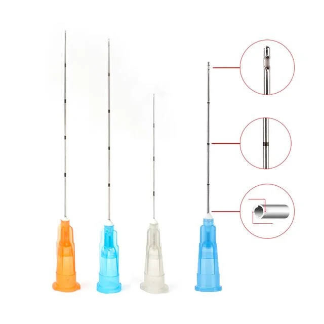 25g 50mm Micro Cannula Blunt Tip Needle 18g