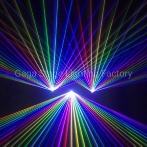 Full Color RGB 8W Concert Stage Equipment Disco DJ Projector Animation Laser Light (advance version)