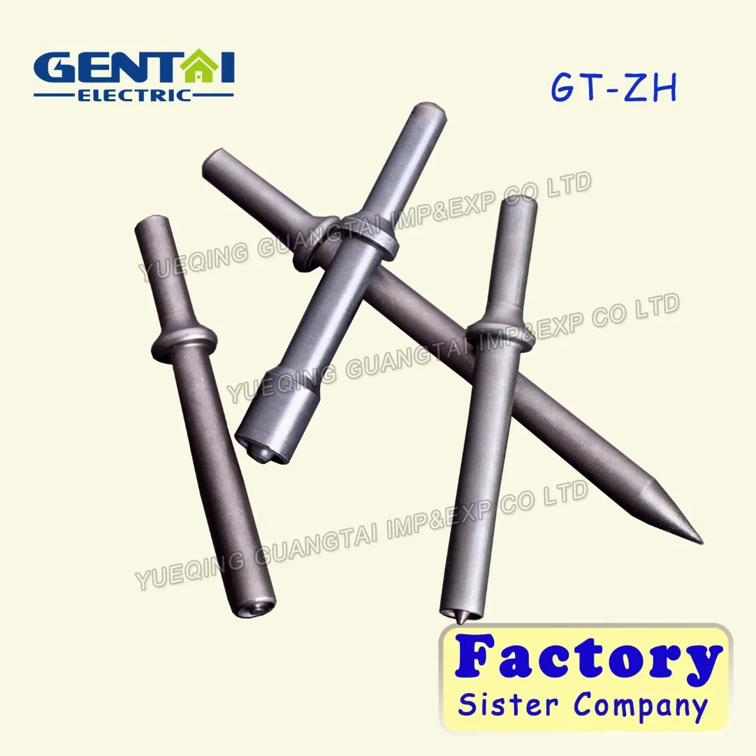 Good Quanlity Heavy Duty Round Shank Long Bit Set Air Chisel Spot Weld Breaker