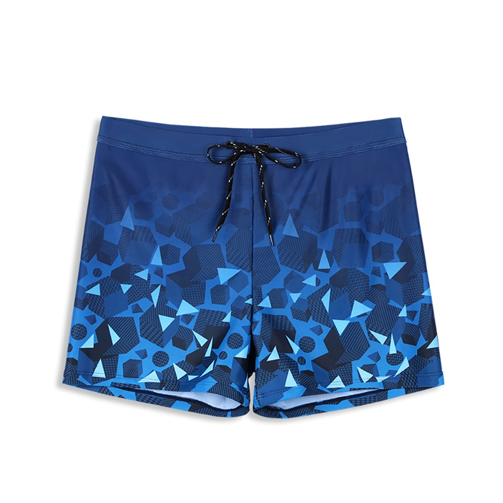 Calções masculinos Anti-Embarrassment Tight-Fitting Boxer Short Shorts de praia da Placa de Desgaste da Piscina Piscina Corda Calças de suor