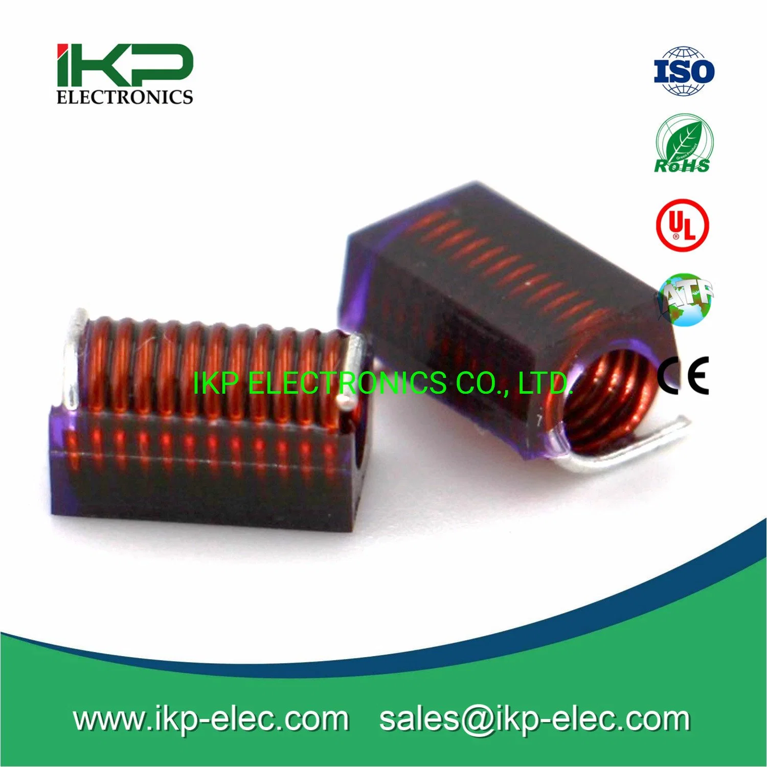 17.5nh 2% 2.2GHz 4A High-Q Value Spring Hollow Coil for Potting RF