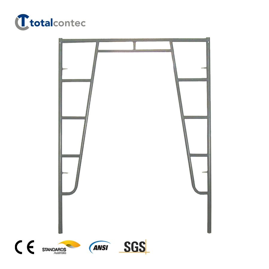 High quality/High cost performance Galvanization Steel Scaffolding Frame for Building/Construction/Project