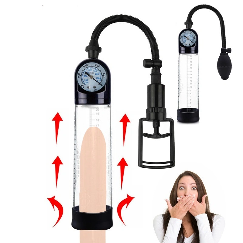 Adult Big Dick Erection Trainer Penis Vacuum Pump Toy Enlargement Device Penis Enlarger Extender