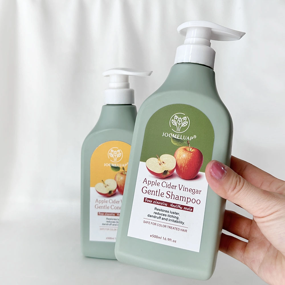 Shampooing au vinaigre de cidre de pomme nettoyant en profondeur