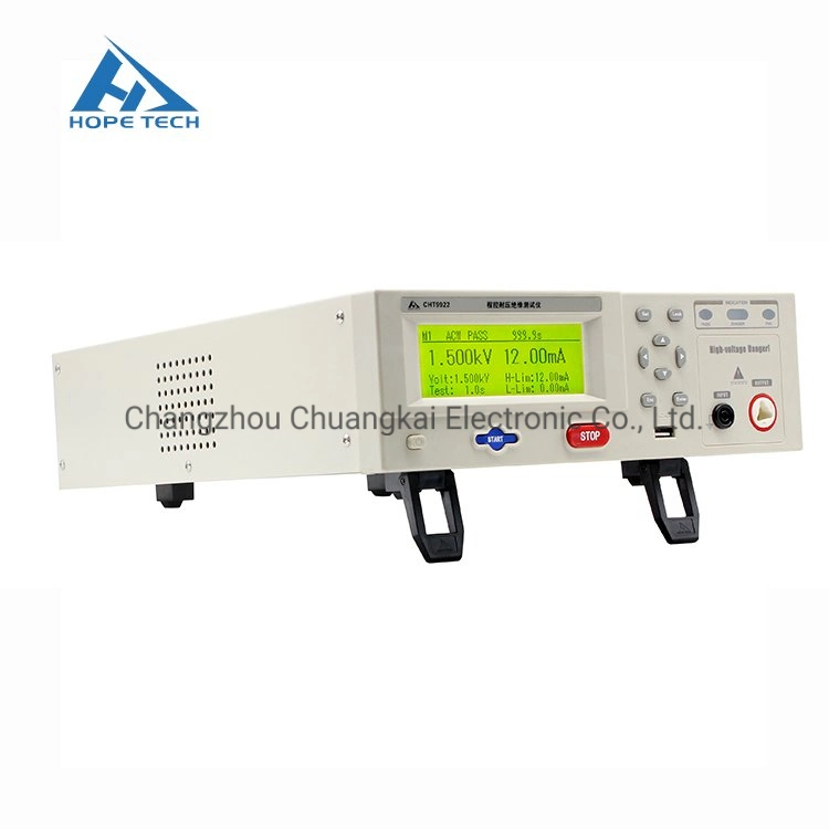 Cht9912 AC/DC Withstanding Voltage Tester Test AC&DC Withstanding Voltage and Leakage Current