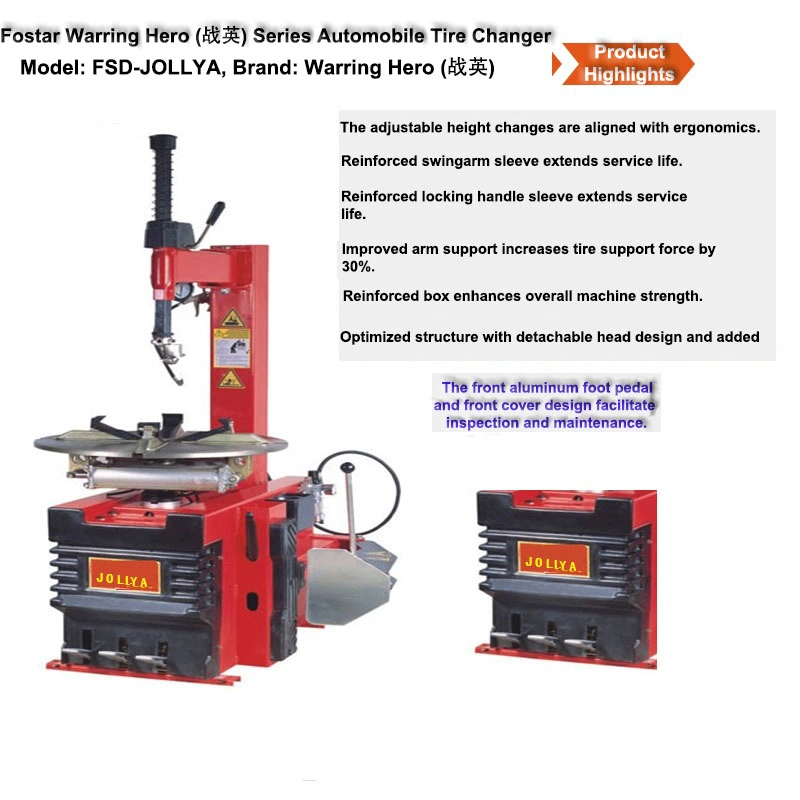 Fostar GS Diameter10-24 Garage Easy Installation Fully Automatic Tire Changer