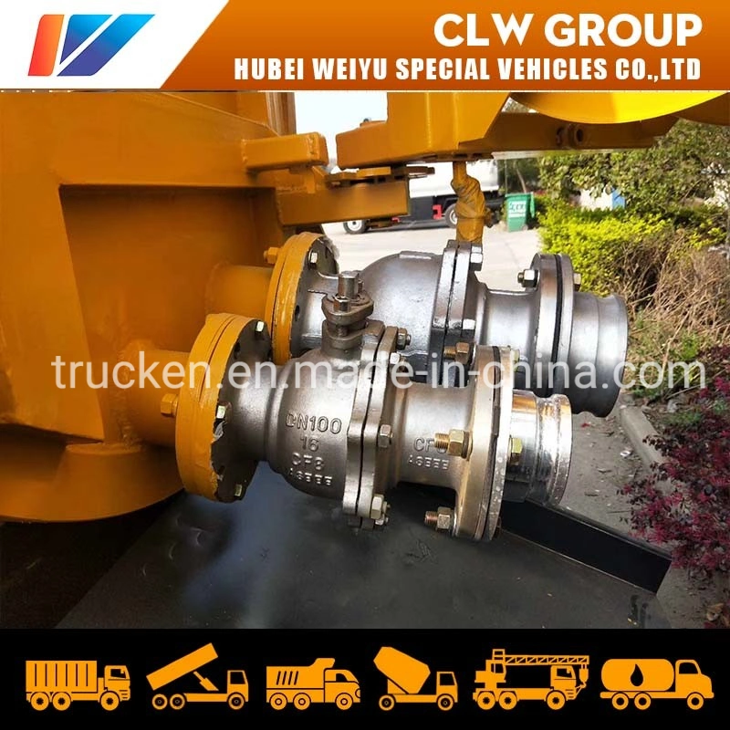 Dongfeng 4000liters High Pressure Cleaning Truck Sewage Suction Truck Vacuum Pump Sewer Dredging Truck