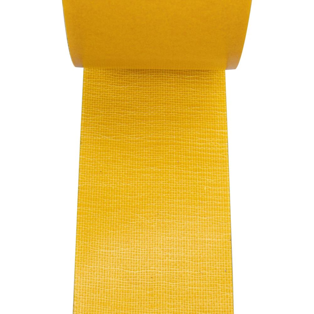 350mic Yellow Hotmelt Glue Self Adhesive Carpet Edge Tape