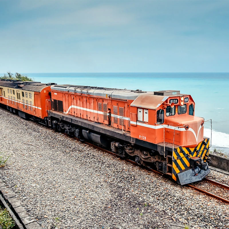 Transporte de mercancías de China de Guangzhou a Rusia el envío por parte de la estación de tren de mercancías