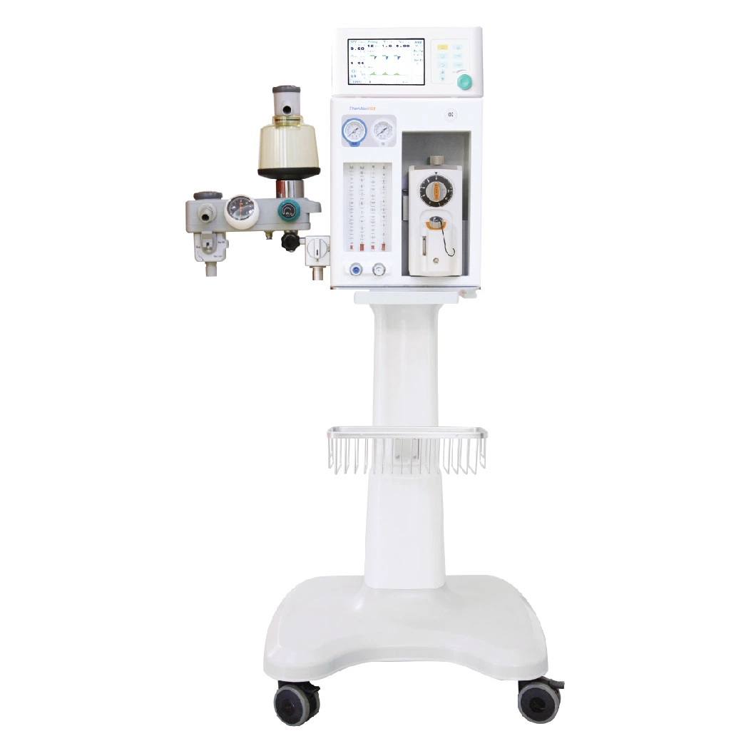 Medical Clinic Anaesthesia System Portable Gas Anesthesia Machine with Trolley