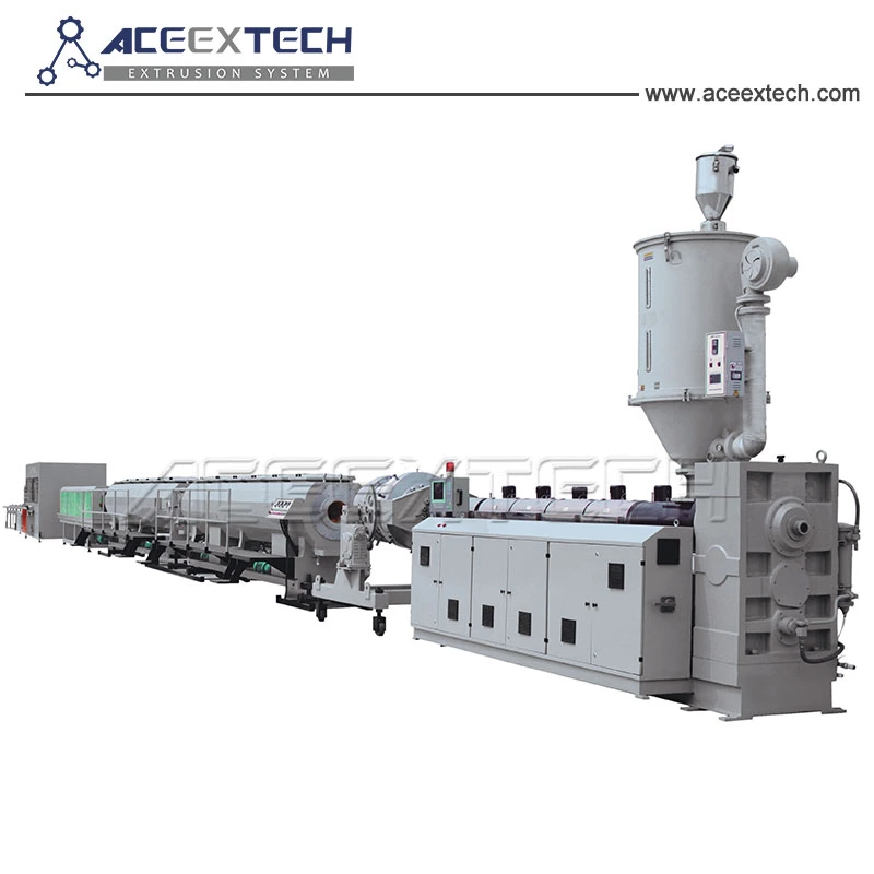 Single Screw Extruder Plastic HDPE/LDPE/PE Gas Pipe Extruder Production Line