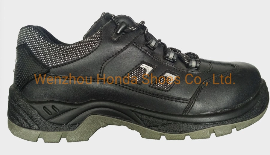 Light Weight Industrial Safety Shoes with Plastic Eyelet and Composite Toe