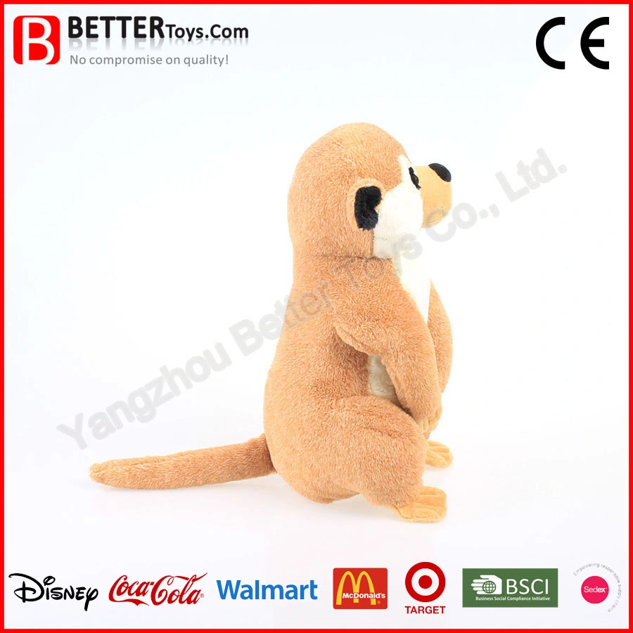 China OEM Manufacturer Stuffed Animals Soft Plush Meerkat Toy