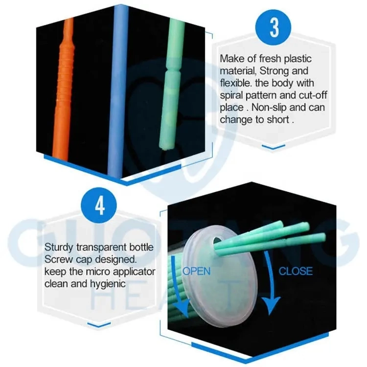 Micro Applicators Brushes Eyelash Extension Dental Disposable Micro Brush