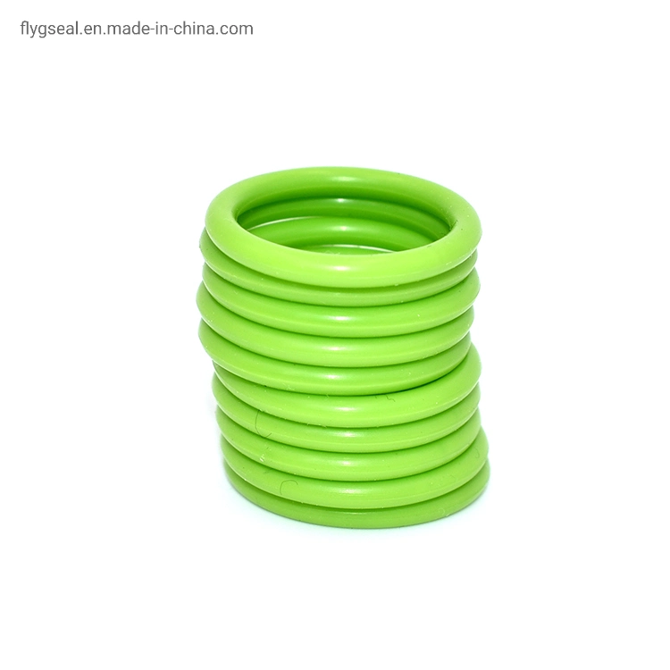 Factory Rubber Seal Customized Size Colored Green EPDM O Ring