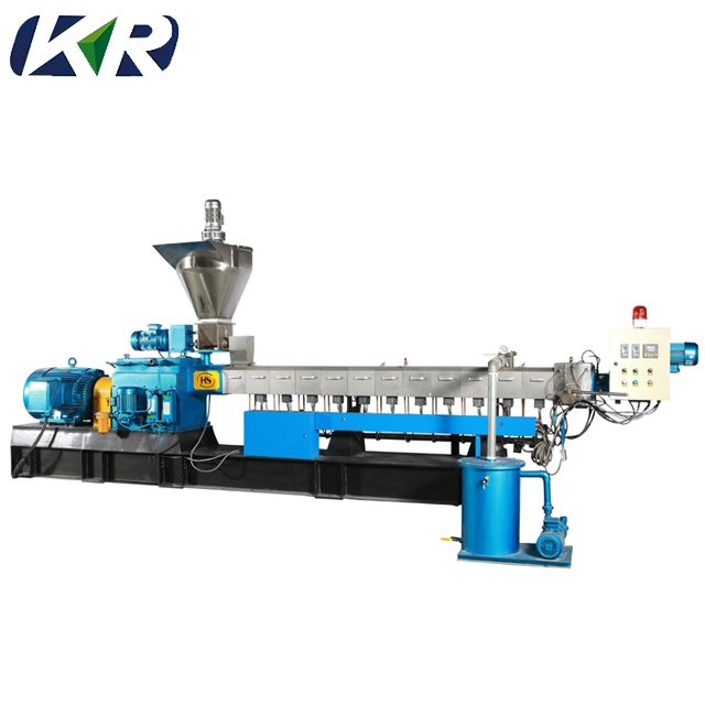 500kg/Hr Co-Rotating Parallel Color Masterbatch Extruder