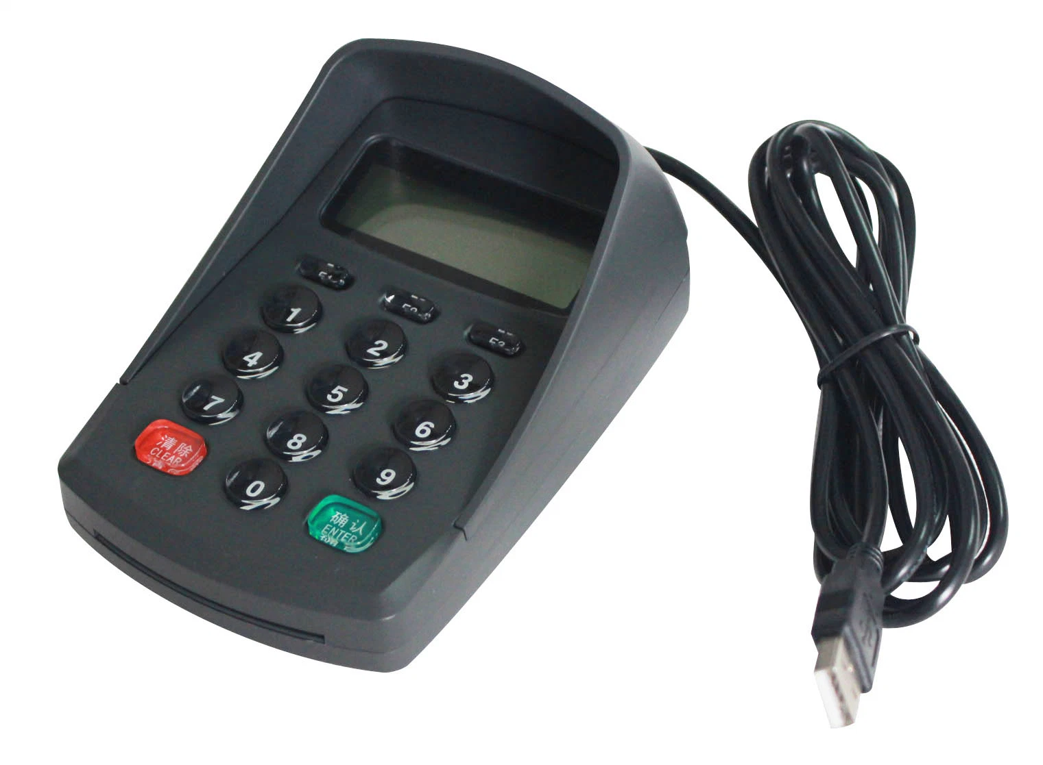 15keys LCD Programmable RS232 Serial Numeric Pinpad