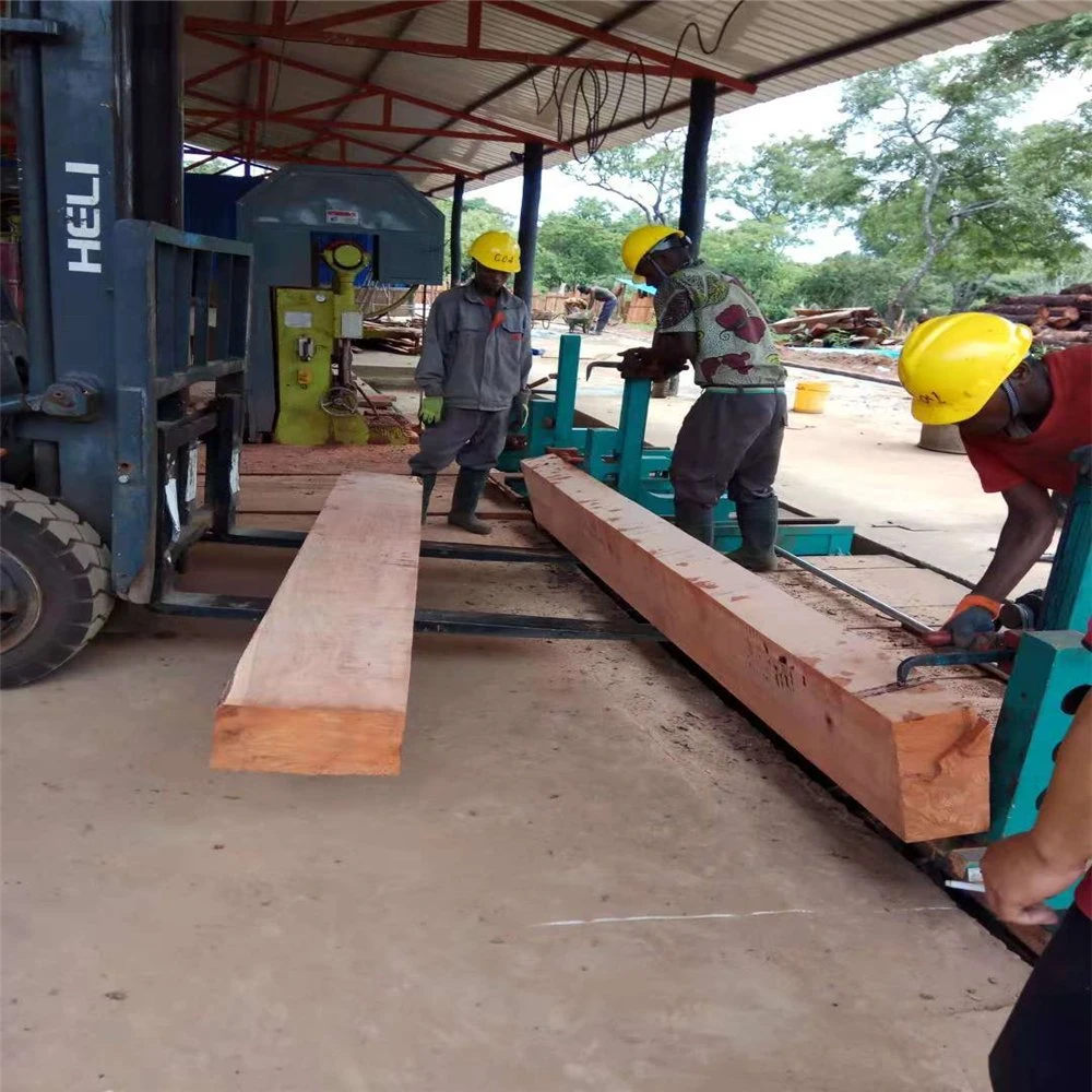 36 Zoll Vertikale Holz-Schneideband-Sägemaschine mit Elektro Protokollwagen