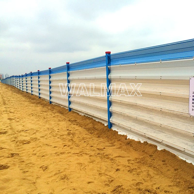 WBF045 Railway Highway Traffic Saftey Perforated Steel Panel Sandproof Fence