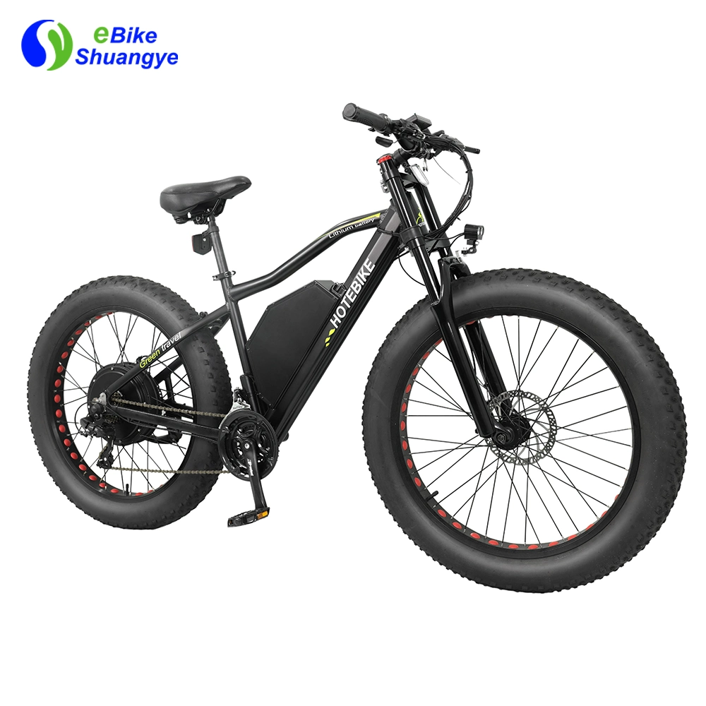 26 CE aprobada Shuangye o Hotebike Utilizamos cartón grueso eléctrico neumático de bicicleta de grasa