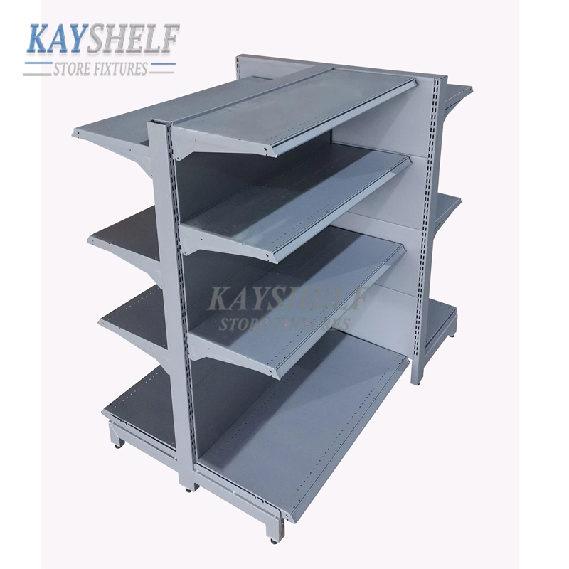 Modern Retail Shop Gondola Shelving System Grocery Store Used Display Shelving for Sale