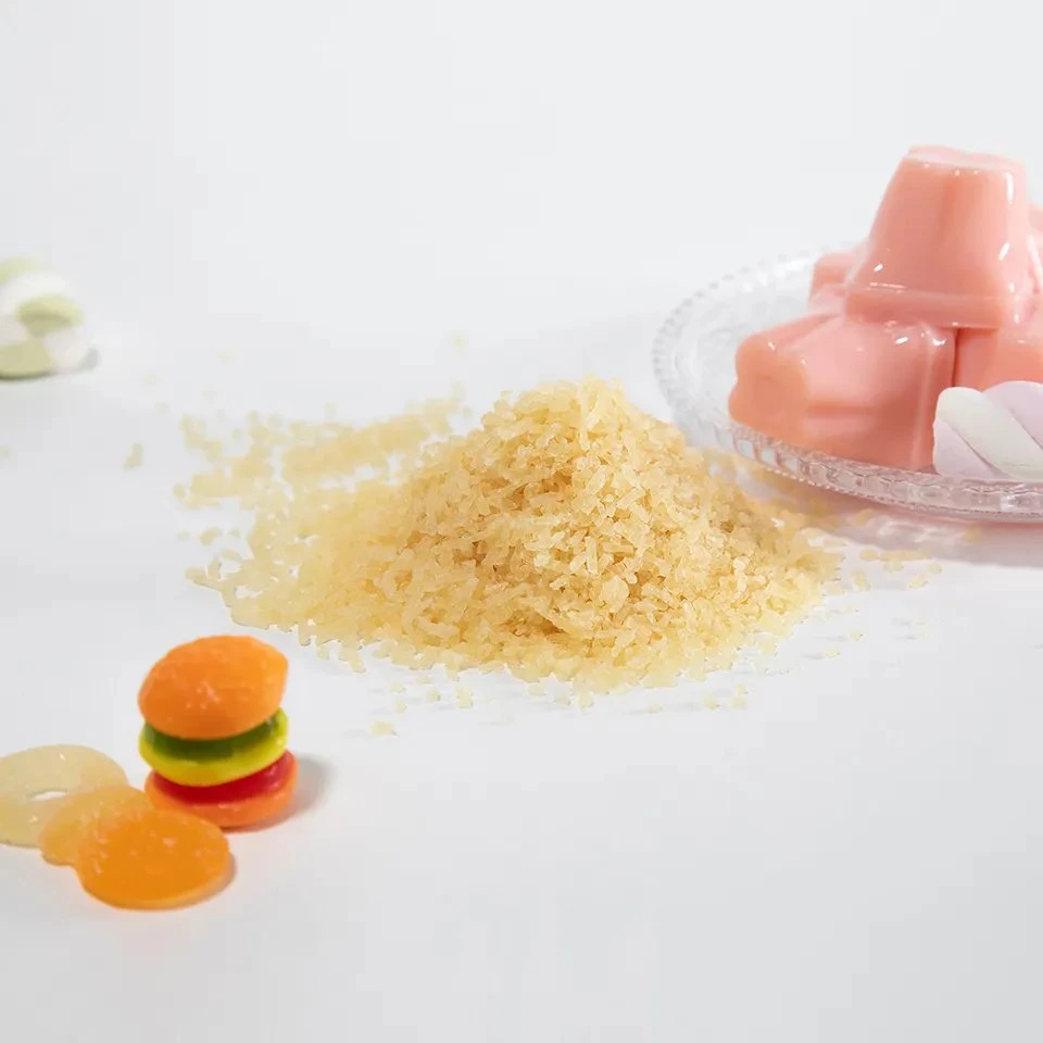 Beste Qualität Gelatin für Gelly Drops Gumml Candy Soft Candy Lebensmittelzusatzstoff