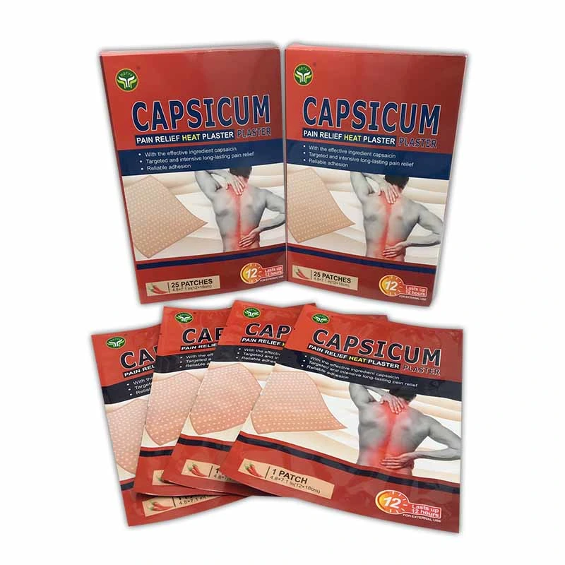 China Medical Porous Large Hot Pain Relief Capsicum Tiger Heat Rheumatism Plaster for Pain