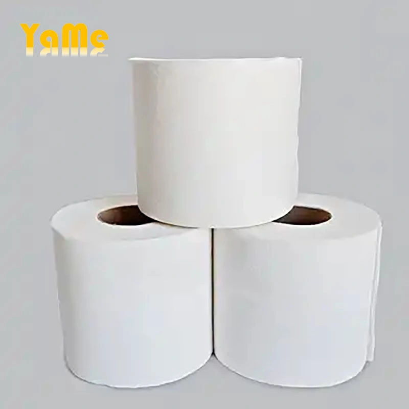 Le papier de toilette 2ply 350 feuilles vrac 3plis 3 plis de l'exportation personnalisés Makers ome de pâte de bois de couleur rose de recyclage du papier de toilette de tissus doux personnalisé