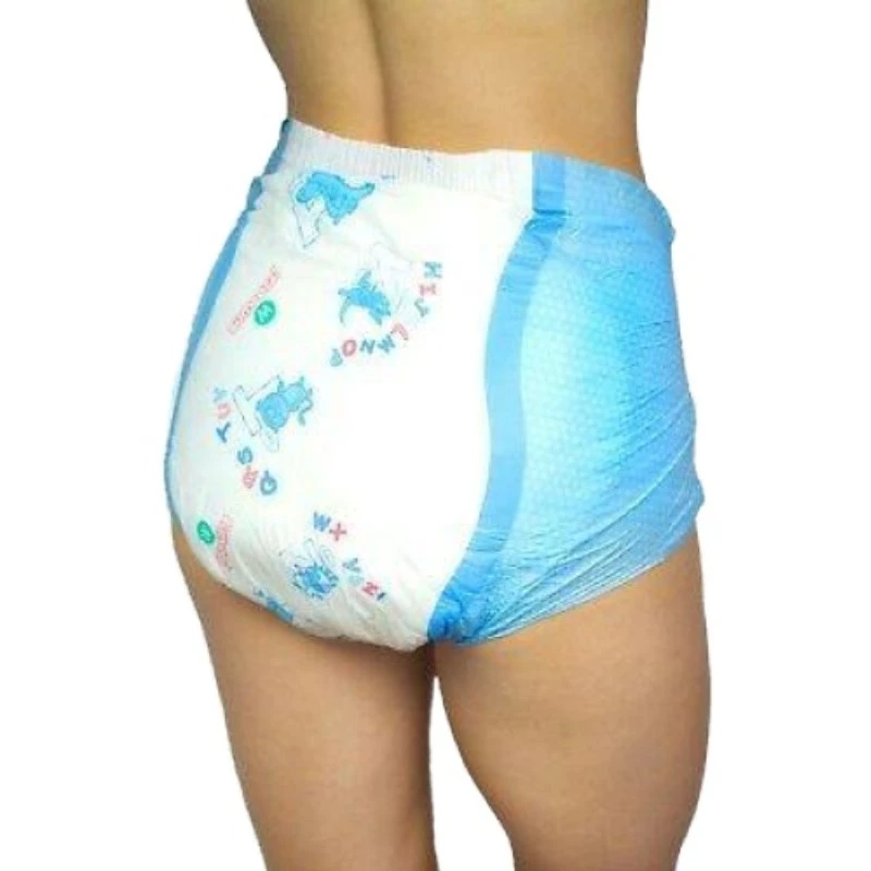 Venta caliente XL Personalización China Pantalones Pañales Xxx Toalla Sanitaria Pañal Desechable para Adultos