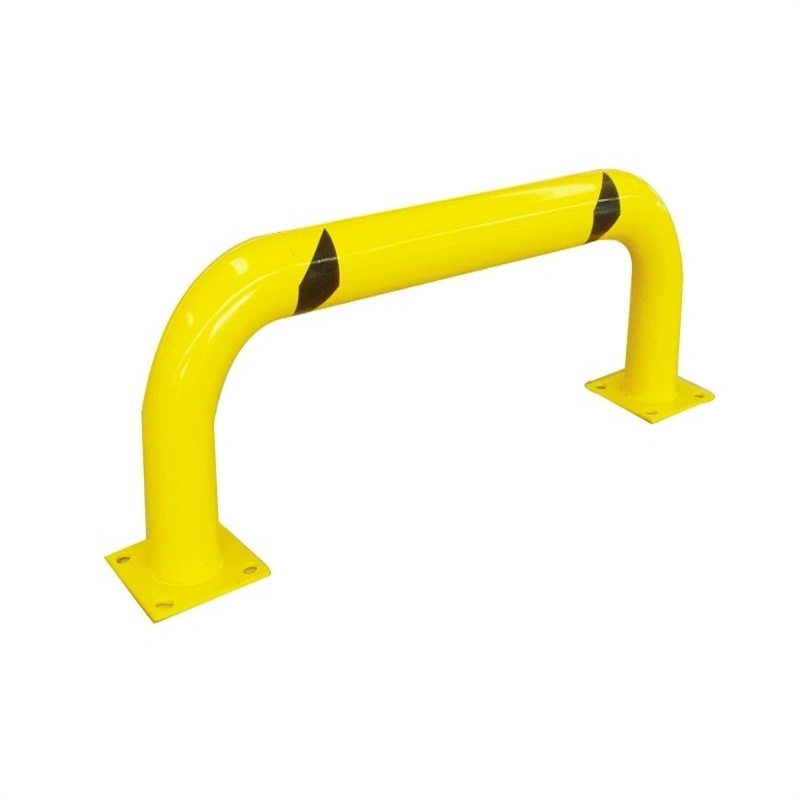 High quality/High cost performance Traffic Safety Yellow Black Steel Warning Bollard Good Sell