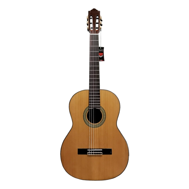 Custom Brand Solid Cedar Top Handmade Spanish Classic Guitar for Sale