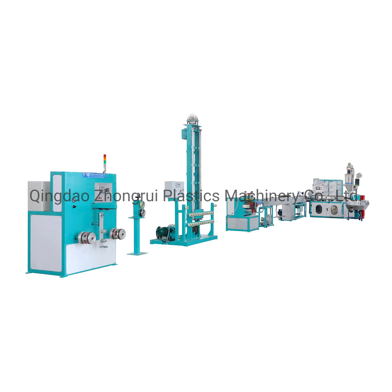 75/30 Fiber Strapping Making Machine/PP Braided Packing Belt Production Line