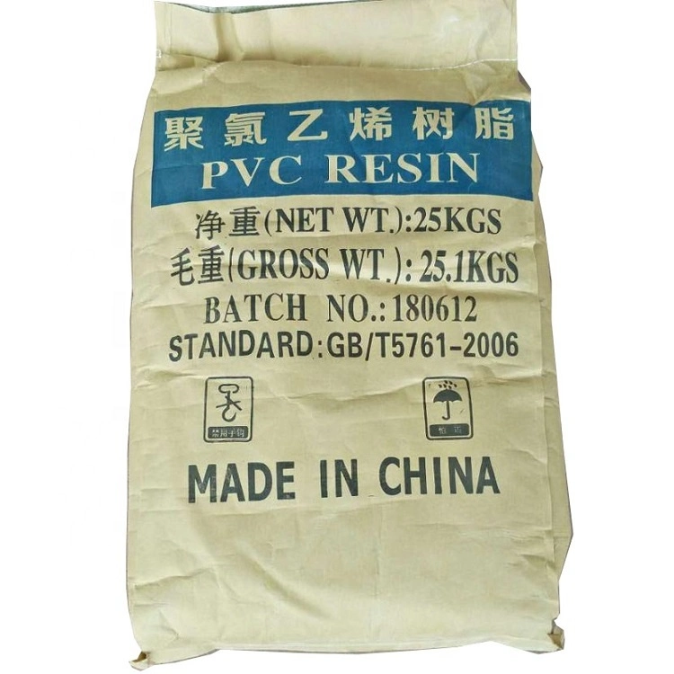 Le chlorure de polyvinyle (PVC) résine polypropylène SG-5 granules de PVC matières plastiques brutes