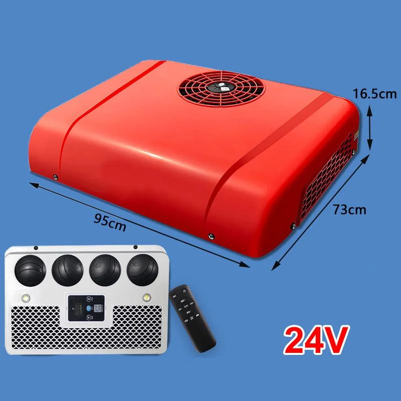 12V Van RV Rooftop DC Aire acondicionado eléctrico para coche Camiones de batería otros sistemas de aire acondicionado