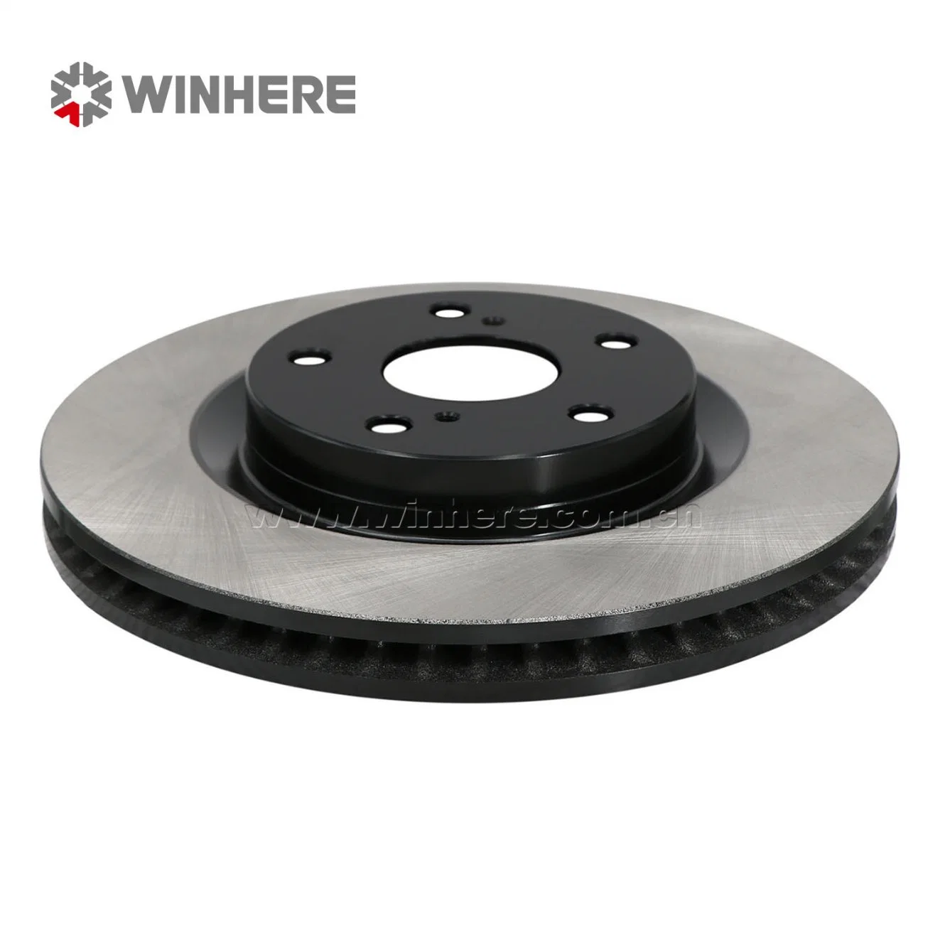 High-performance HC Painted/Coated Car Spare Parts Ventilated Brake Disc(Rotor) with ECE R90