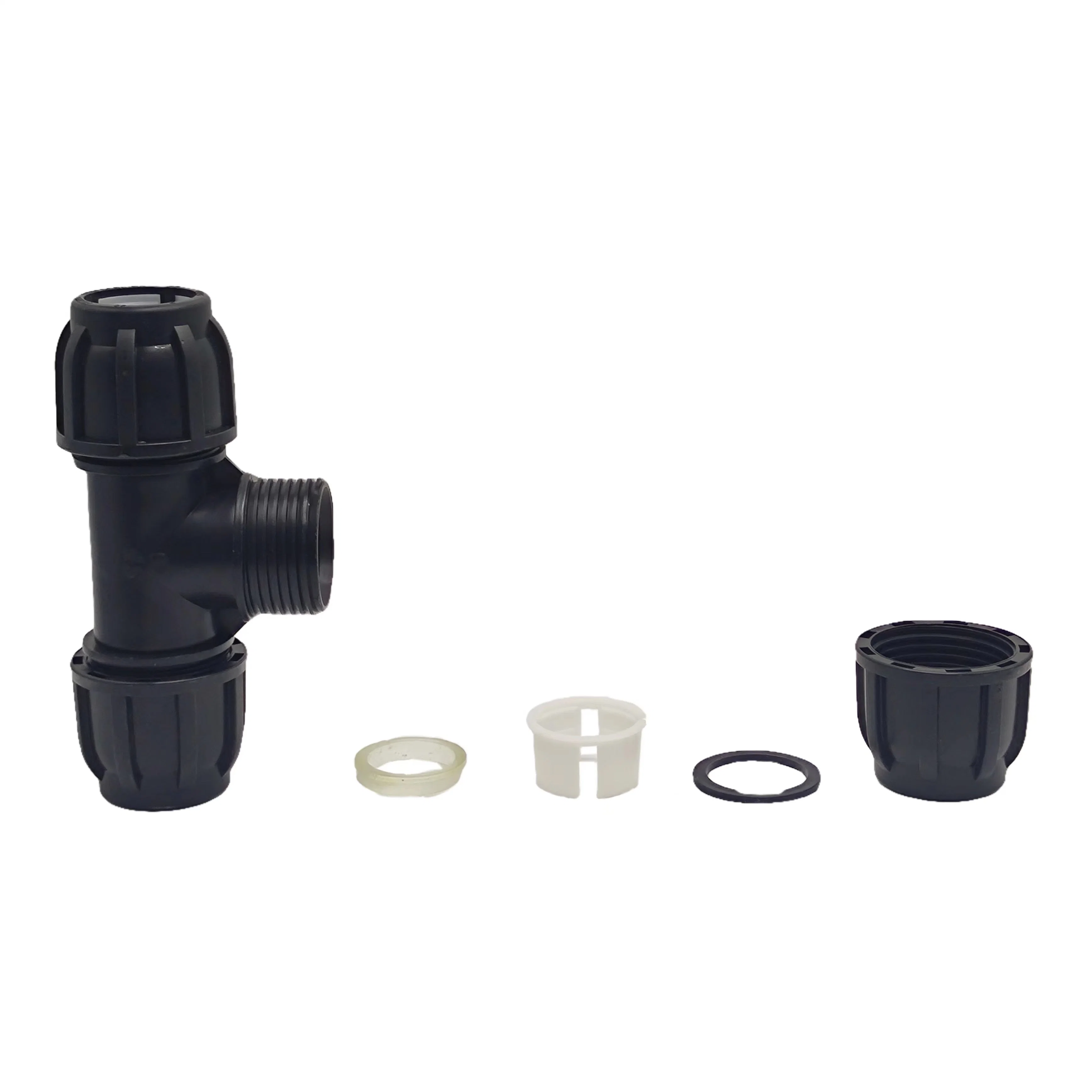 Factory Price Black Pipe Fittings Link Tee High-Quality Accessories