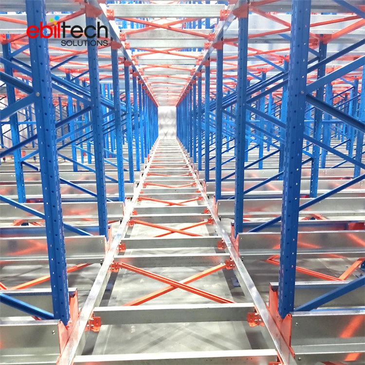 1.5t System Ebiltech Nanjing, China Pallet Runner Racking Four-Way Shuttle Cart