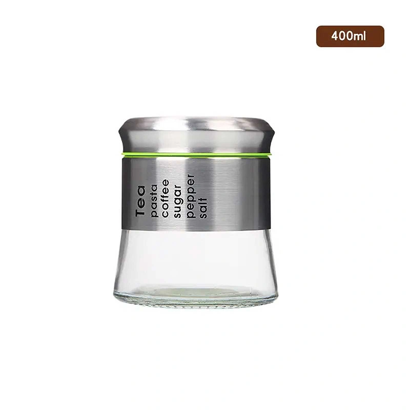 China Supplier Glass Spice Jar Bottles with Lids, Salt and Spice Shaker, Condiment Glass Cruet