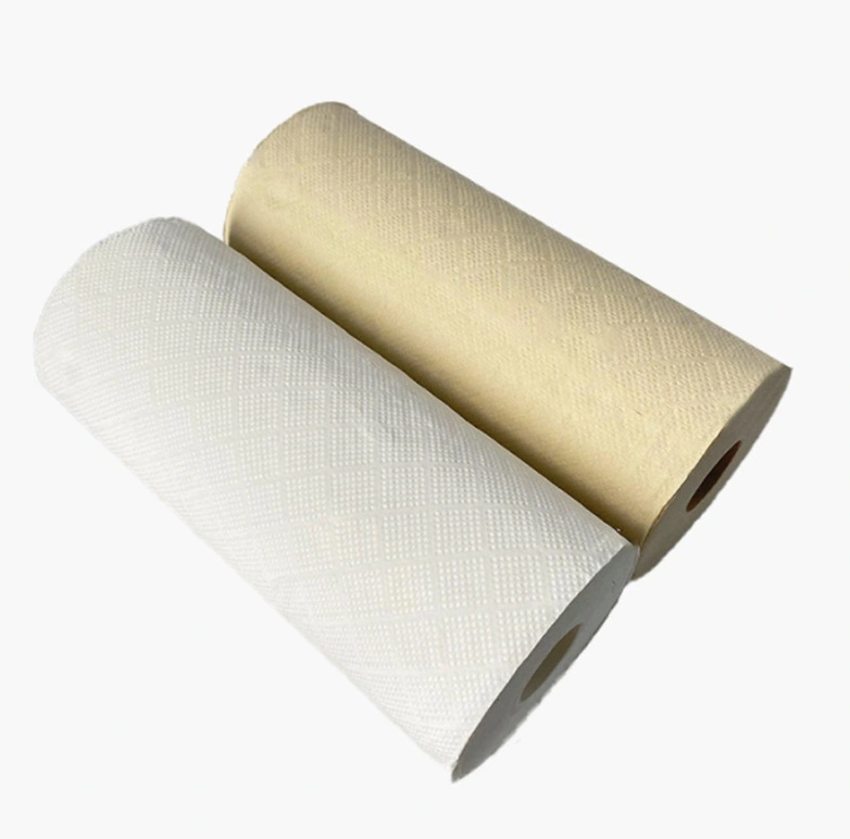 Large Size Kitchen Paper I Only One Paper Clean a Large Area of Stains I 2-Layer Thickened Bamboo Fiber Paper Towel Is Suitable for Every Place in The Home.