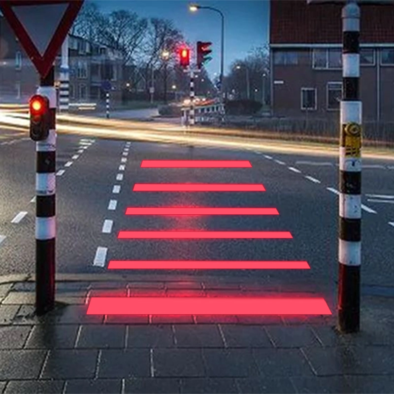 LED Waterproof Safe Streets for Pedestrians Crosswalk RGB Strip Lighting