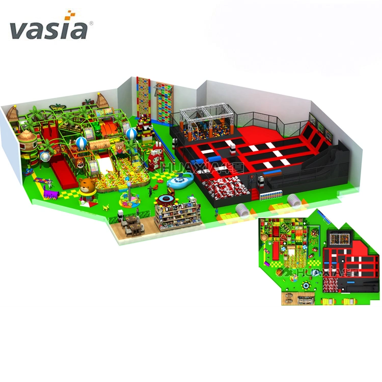 China Vasia European Standard Indoor&Outdoor Commercial Themes Soft Playground