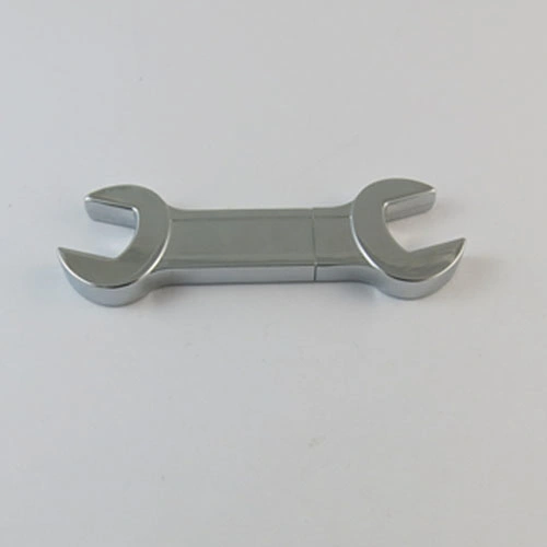 Customize Metal Wrench USB Flash Drive Silver Creative Memory USB Stick