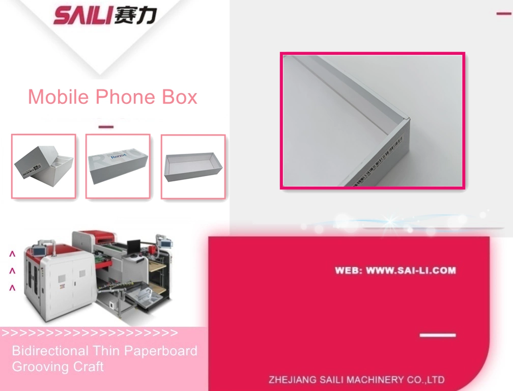 Servo Fully Automatic Grooving Craft for Thin Paperboard Mobile Boxes