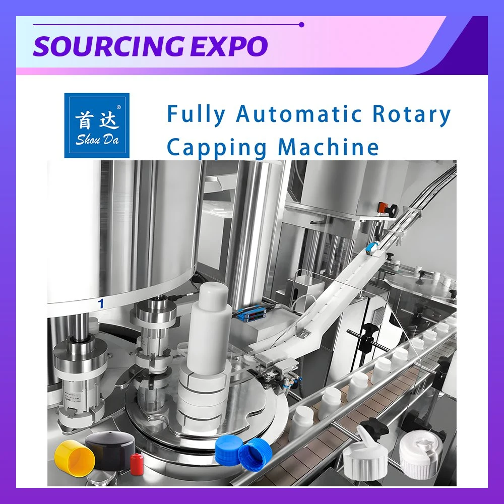 Seamless and Efficient The Rotary Capping Machine to Bottles Jars or Other Containers Screw Caps Snap Caps Press-on Caps